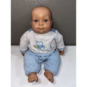 Berenguer Doll Jc Toys 14” Baby Boy Blue Eyes